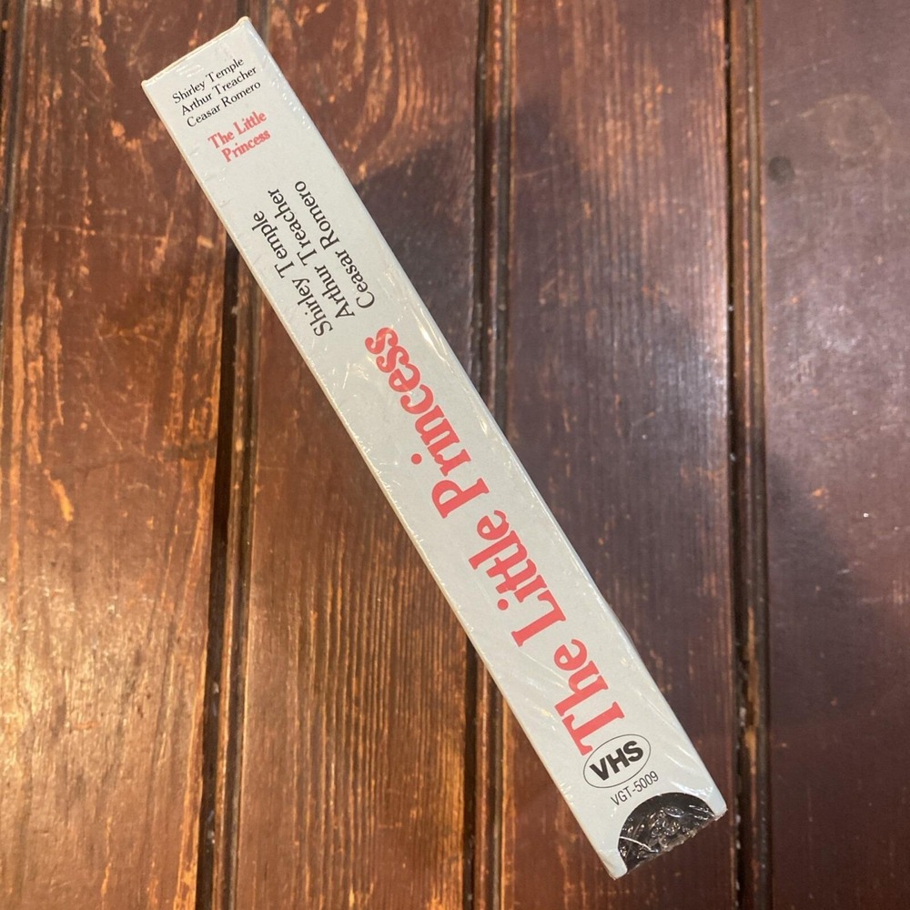 Shirley Temple The Little Princess VHS 1984 New Sealed‎ Color Arthur Treather - Picture 3 of 6